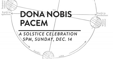 A Solstice Celebration on Dec. 14 at 5pm A Solstice Celebration on Dec. 14 at 5pm
