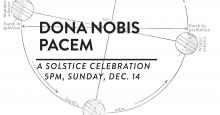 A Solstice Celebration on Dec. 14 at 5pm