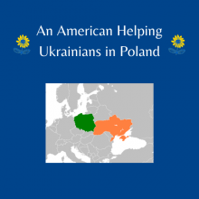 An American in Poland to help Ukrainians